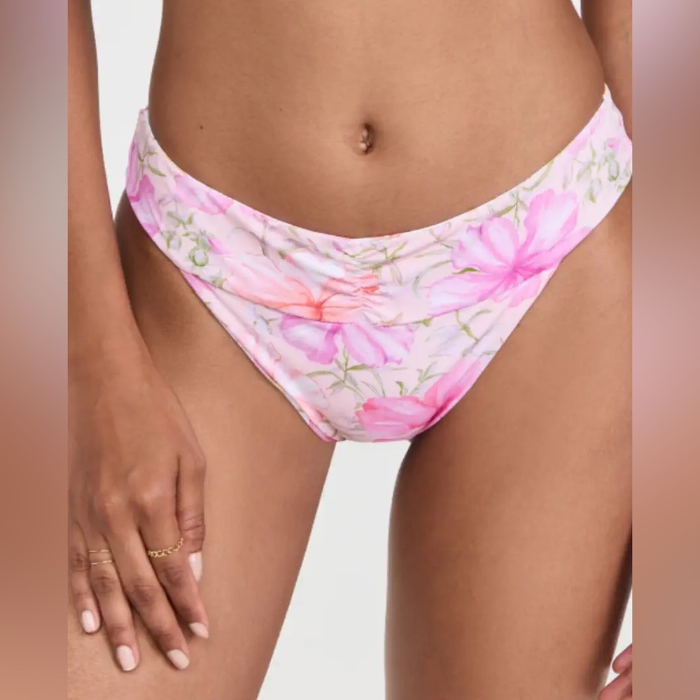 LoveShackFancy × Hurley Hibiscus 🌺 
Reversible Cheeky Hipster Bikini BottomsNWT
